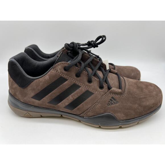 Adidas Anzit DLX New Brown Hiking Shoes Fx9512 Men's Size 9.5 NWT - Picture 1 of 12